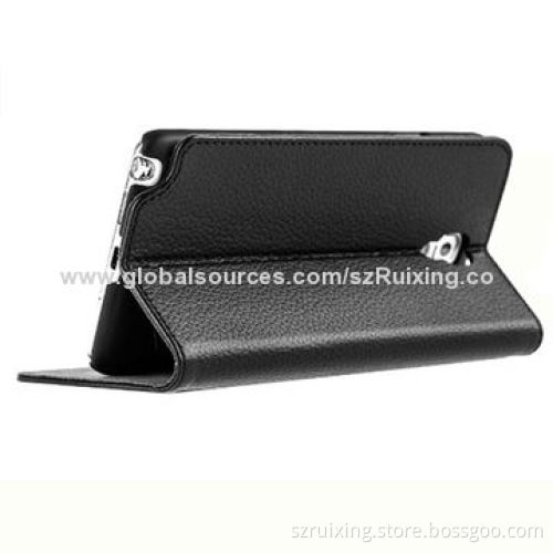 Genuine Leather Mobile Phone Cases for Samgsung Galaxy Note 3 Lite, Elegant Style